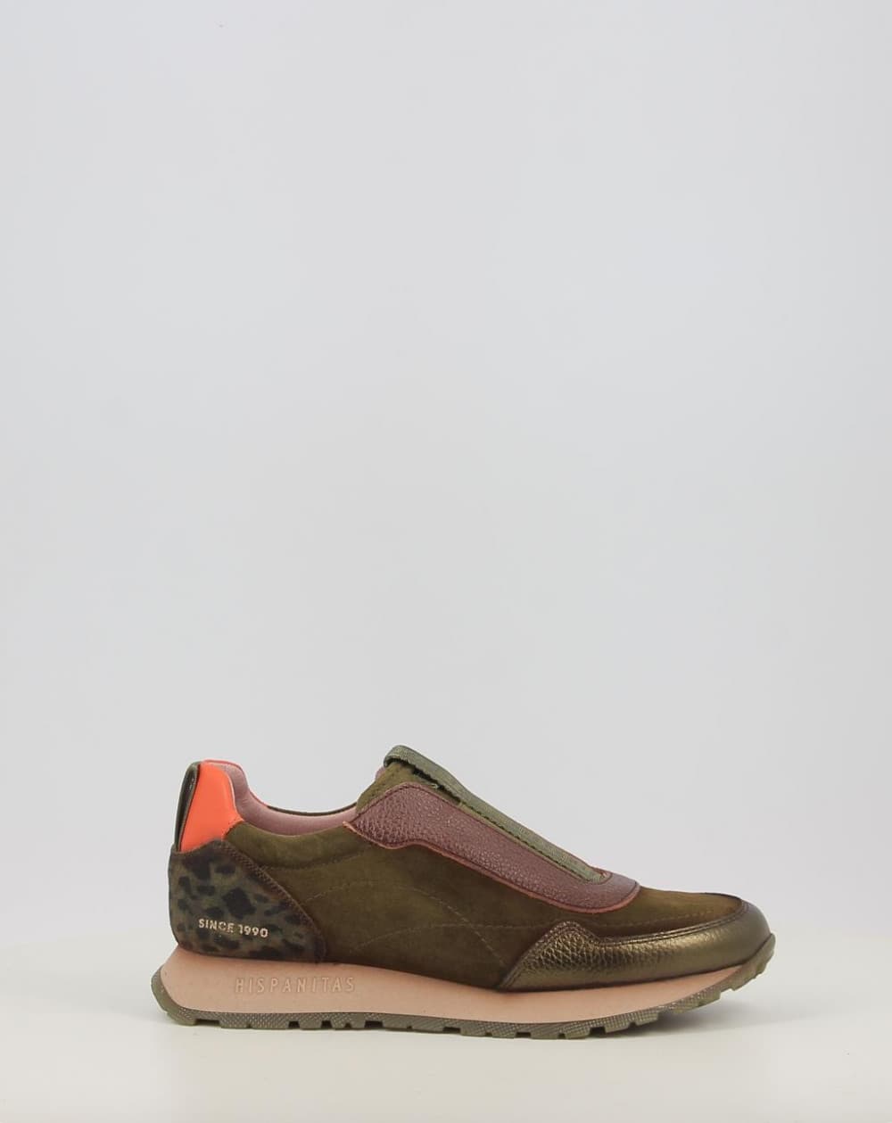 Chaussures Décontractées Hispanitas KANSAS CHI254311 Vert taille - 41, couleur - Brun
